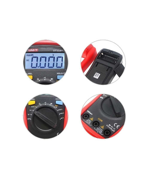 Unit UT33A+ 600V Dijital Multimetre Ölçü Aleti