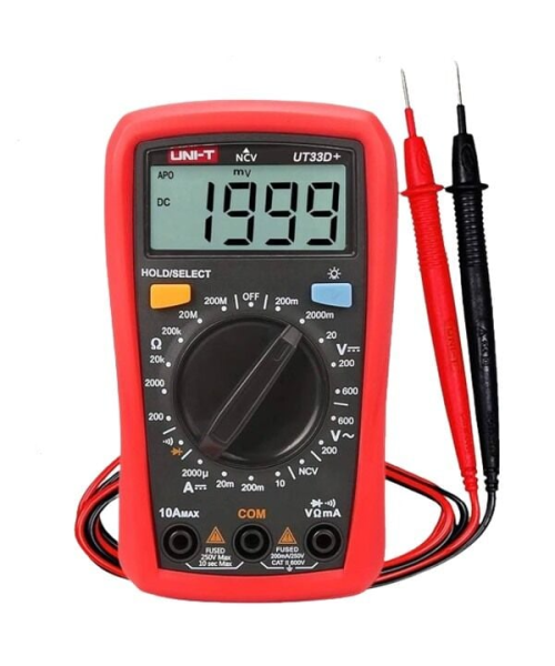 Unit UT33D+ 600V 10A Dijital Multimetre Ölçü Aleti