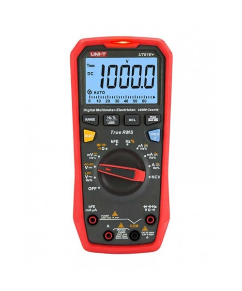 Unit UT61E+ 1000V True RMS Dijital Multimetre Ölçü Aleti