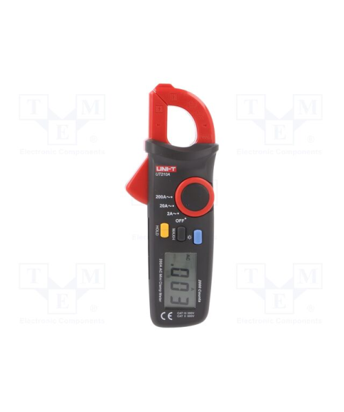 UNI-T UT210A Mini Pensampermetre 200A AC 600V Kompakt Dijital Multimetre