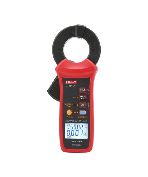 UNI-T UT251C+ AC Kaçak Akım Pensampermetre 60A 1µA Bluetooth CAT III 600V UNI-T UT251C+ AC Kaçak Akım Pensampermetre 60A 1µA Bluetooth CAT III 600V