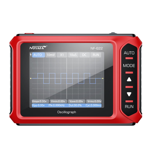 NOYAFA NF-622 Mini El Tipi Dijital Osiloskop 2.8” TFT 2.5MS/s 200KHz NOYAFA NF-622 Mini El Tipi Dijital Osiloskop 2.8” TFT 2.5MS/s 200KHz