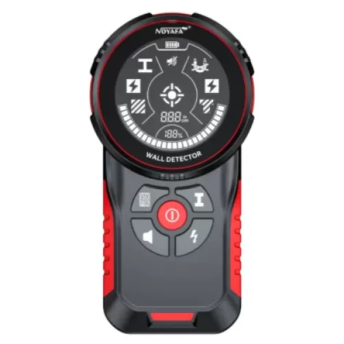 NOYAFA NF-5102 Duvar Tarayıcı Metal Ahşap AC Kablo Dedektörü LCD Ekranlı IP54