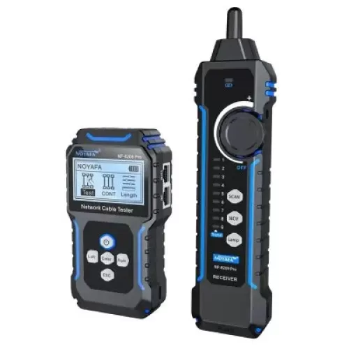 Noyafa NF-8209 Pro Ağ Kablosu Test Cihazı Tonlama ve Prob Kiti Noyafa NF-8209 Pro Ağ Kablosu Test Cihazı Tonlama ve Prob Kiti