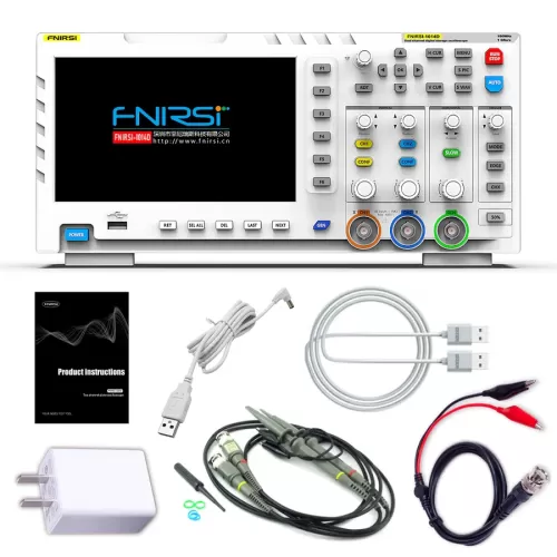 Fnirsi 1014D 2 Kanal 100MHz 1GSa/s Dijital Osiloskop ve Sinyal Jeneratörü Fnirsi 1014D 2 Kanal 100MHz 1GSa/s Dijital Osiloskop ve Sinyal Jeneratörü