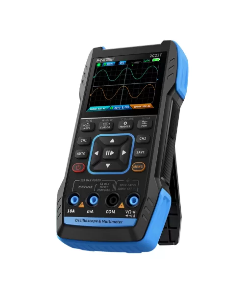 Fnirsi 2C23T 3in1 10MHz 2 Kanal 50MSa/s El Tipi Dijital Osiloskop & Multimetre & Sinyal Jeneratörü