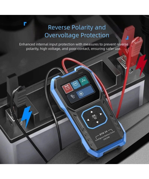FNIRSI BTM-24 12V/24V Dijital Akü Test Cihazı