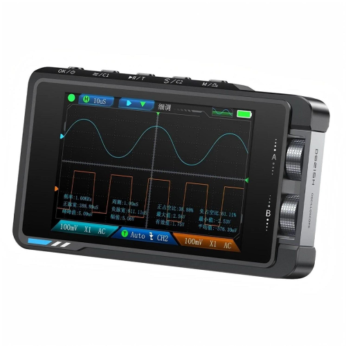 FNIRSI DS215H 2’si 1 Arada 50MHz Çift Kanal Dijital Osiloskop ve DDS Sinyal Jeneratörü FNIRSI DS215H 2’si 1 Arada 50MHz Çift Kanal Dijital Osiloskop ve DDS Sinyal Jeneratörü