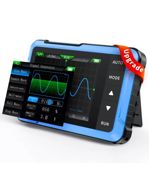 Fnirsi DSO-510H 2'si 1 Arada Mini El Tipi Dijital Osiloskop DDS Sinyal Jeneratörü