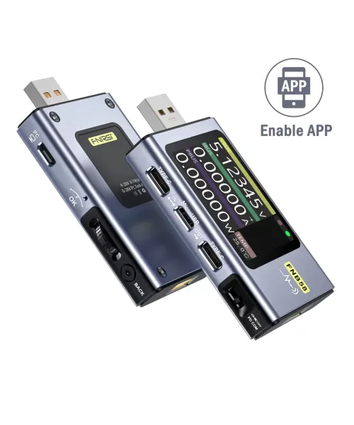 FNIRSI FNB58-BT Bluetooth USB Voltmetre Ampermetre Test Cihazı