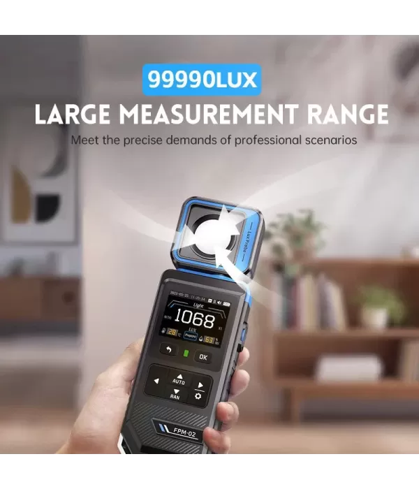 FNIRSI FPM-02 Işık Ölçer (Luxmetre)