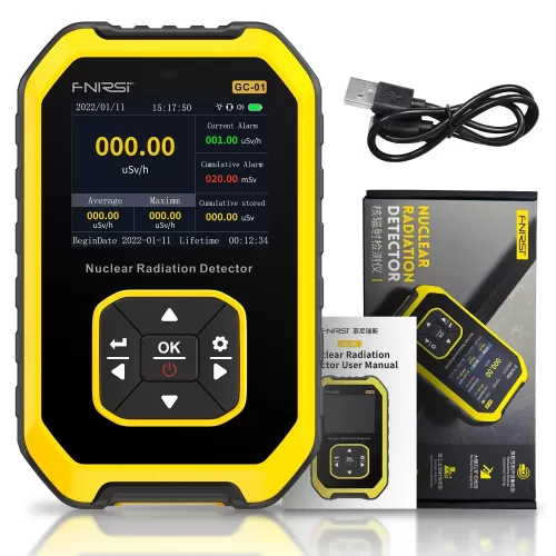 Fnirsi GC-01 Nükleer Radyasyon Test Cihazı Dedektörü Fnirsi GC-01 Nükleer Radyasyon Test Cihazı Dedektörü