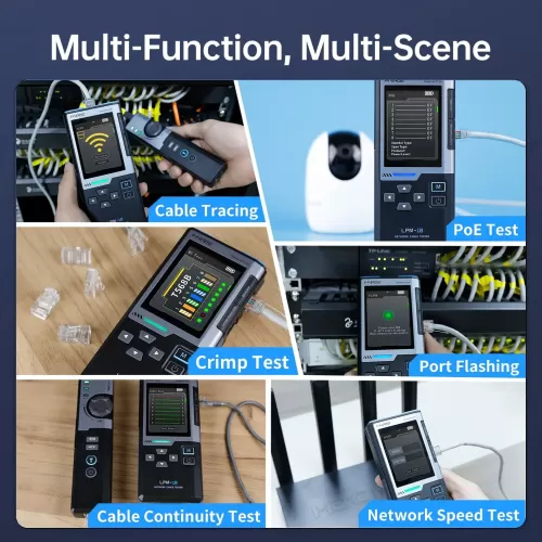 FNIRSI LPM-10A Multi Fonksiyon Network Kablo Test Cihazı FNIRSI LPM-10A Multi Fonksiyon Network Kablo Test Cihazı