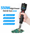 FNIRSI® SAG-55 Pro Akıllı 550W Sıcak Hava Tabancası – Profesyonel Set