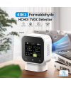 FNIRSI SFD-02 4'ü 1 Arada İç Hava Kalitesi Monitörü – Dokunmatik Ekranlı HCHO & TVOC Ölçüm Cihazı