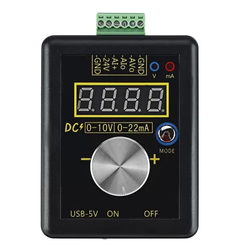 FNIRSI SG-002 4-20mA 0-10V Ayarlanabilir Akım-Gerilimi Simülatörü ve Sinyal Jeneratörü FNIRSI SG-002 4-20mA 0-10V Ayarlanabilir Akım-Gerilimi Simülatörü ve Sinyal Jeneratörü