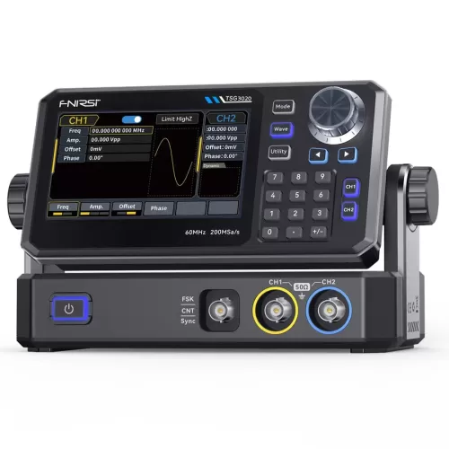 FNIRSI TSG3020 2 Kanallı 30MHz 200MSa/s Fonksiyon Sinyal Jeneratörü FNIRSI TSG3020 2 Kanallı 30MHz 200MSa/s Fonksiyon Sinyal Jeneratörü