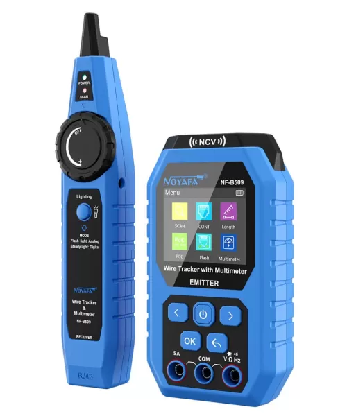 Noyafa NF-B509 Dijital Multimetreli Kablo Test ve İzleme Cihazı