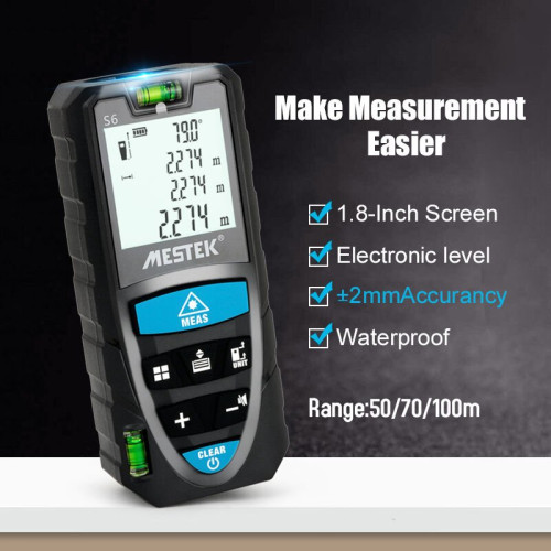 Mestek S6 50M Lazer Mesafe Ölçer